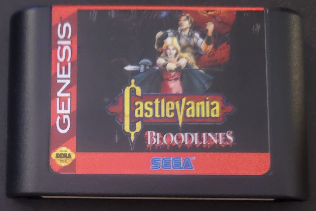 Castlevania Bloodlines Sega Genesis Mega Drive Video Game 1994 - for just $29.99! 