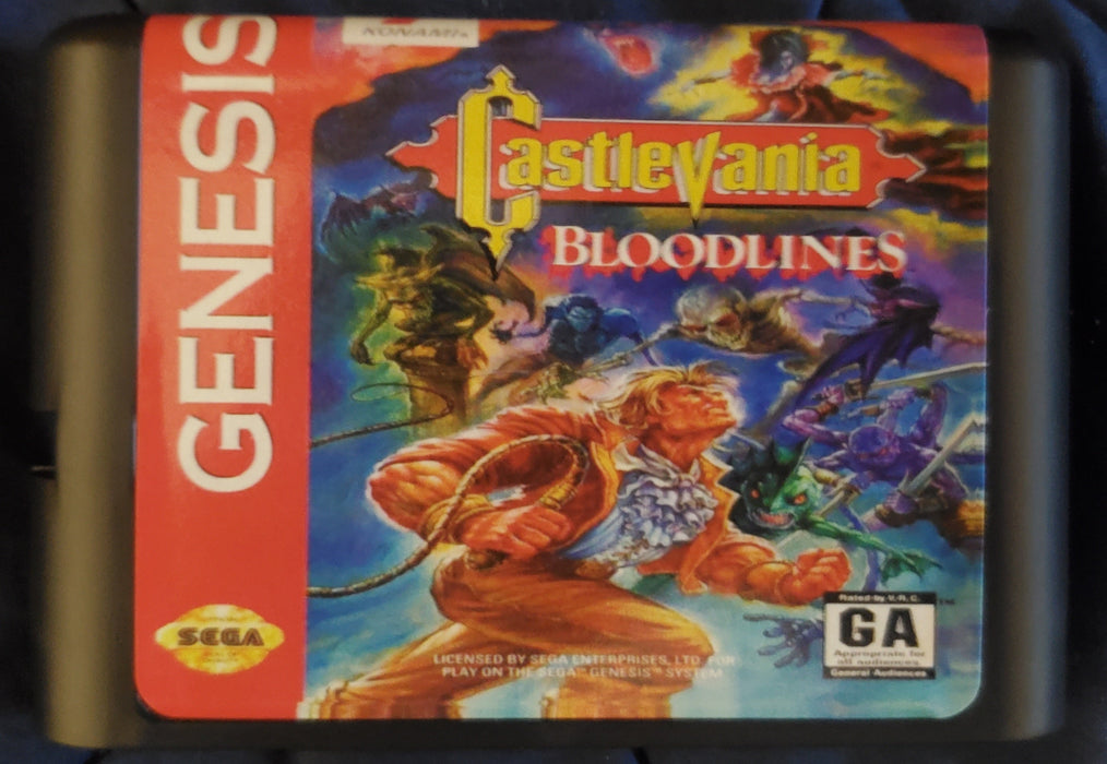 Sega Genesis Mega Drive Video Game Cartridges - for just $18.99! 