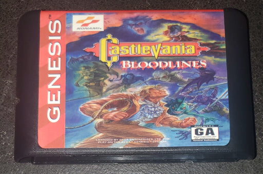 Castlevania Bloodlines Sega Genesis Mega Drive Video Game Cartridge - for just $19.99! 