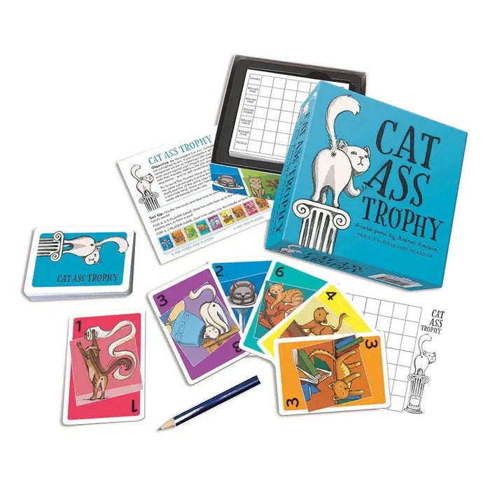 Cat Ass Trophy Card Game Outset - for just $14.99! 