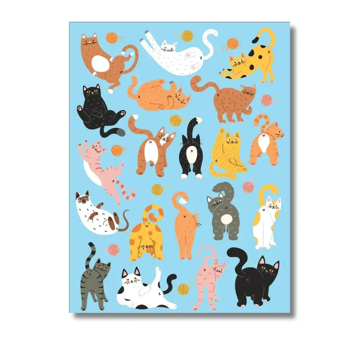 Cat Butts 500 Piece Jigsaw Puzzle Fun Club - for just $24.99! 