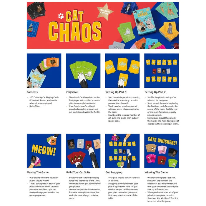 Cat Chaos Card Game Ginger Fox - for just $13.99! 