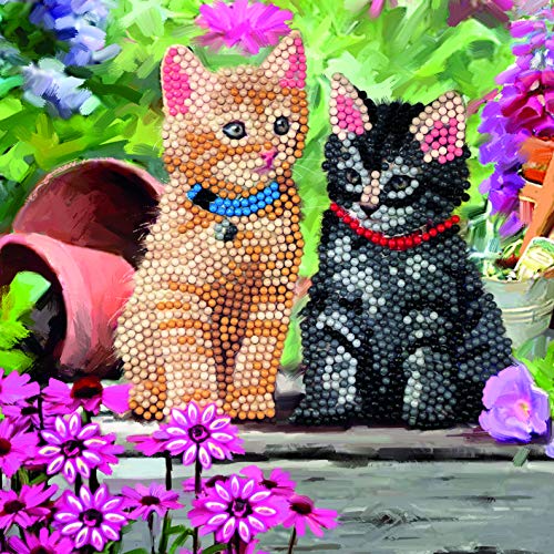 Cat Friends Crystal Art Card Kit Craft Buddy - for just $7.99! 