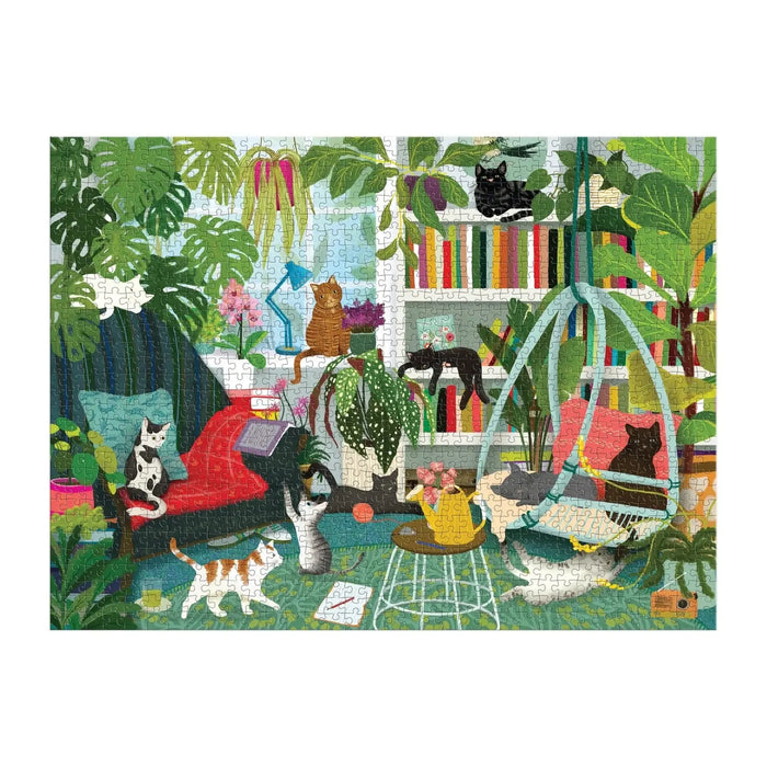Cat Haven 1000 Piece Jigsaw Puzzle Galison - for just $19.99! 