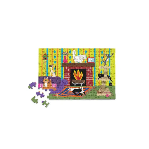 Cat House 150 Piece Mini Jigsaw Puzzle Micro Puzzles - for just $10.99! 