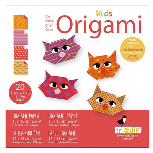 Cat Kids Origami Kit Fridolin - for just $6.99! 