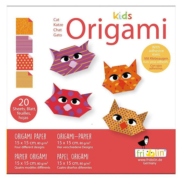 Cat Kids Origami Kit Fridolin - for just $6.99! 