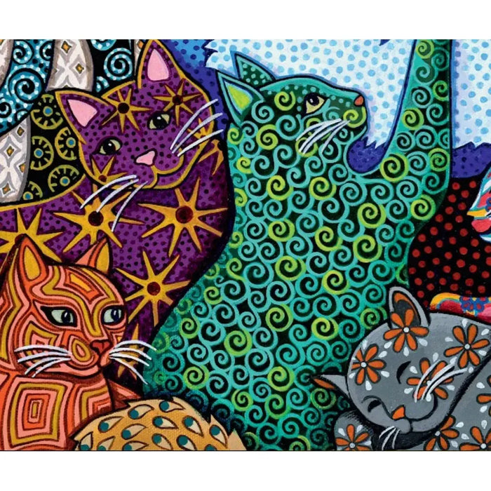 Cat Lady 1000 Piece Premium Jigsaw Puzzle Art & Fable - for just $39.99! 