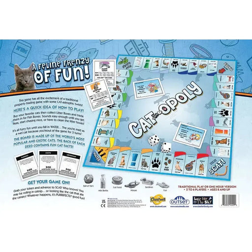 Cat-Opoly Board Game Outset - for just $29.99! 