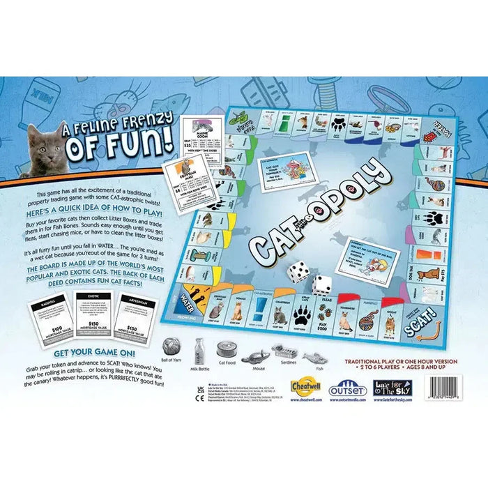 Cat-Opoly Board Game Outset - for just $29.99! 