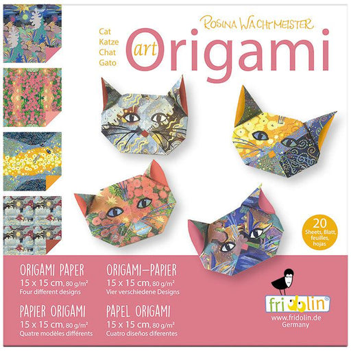Cat Rosina Wachtmeister Art Origami Kit Fridolin - for just $6.99! 