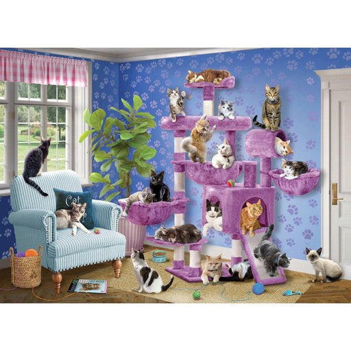 Cat Tree 300 Piece Jigsaw Puzzle Eurographics - for just $17.99! 