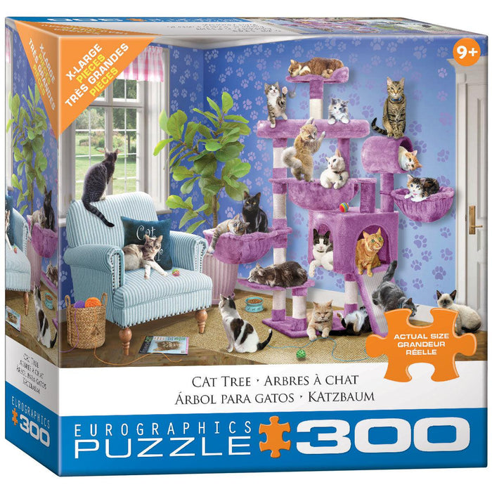 Cat Tree 300 Piece Jigsaw Puzzle Eurographics - for just $17.99! 