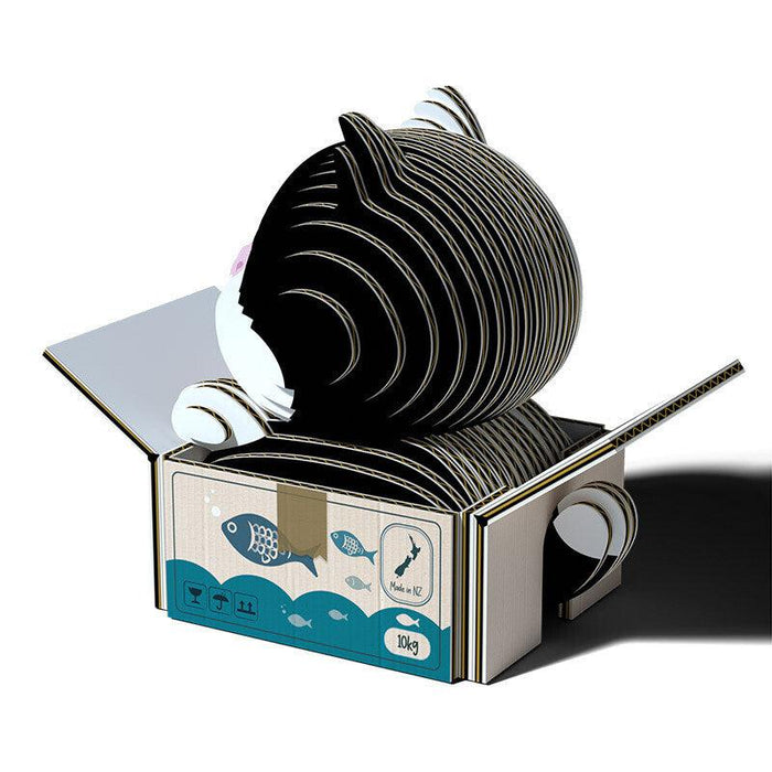 Cat Tuxedo 3D Cardboard Model Kit Eugy - for just $11.99! 