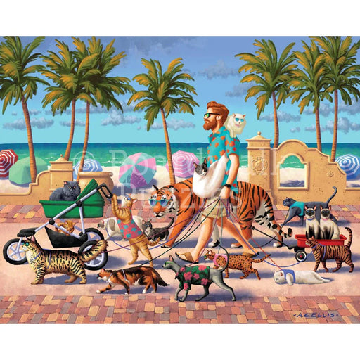 Cat Walker 1000 Piece Jigsaw Puzzle Boardwalk - for just $23.99! 