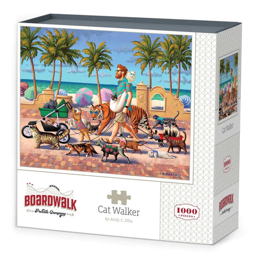 Cat Walker 1000 Piece Jigsaw Puzzle Boardwalk - for just $23.99! 