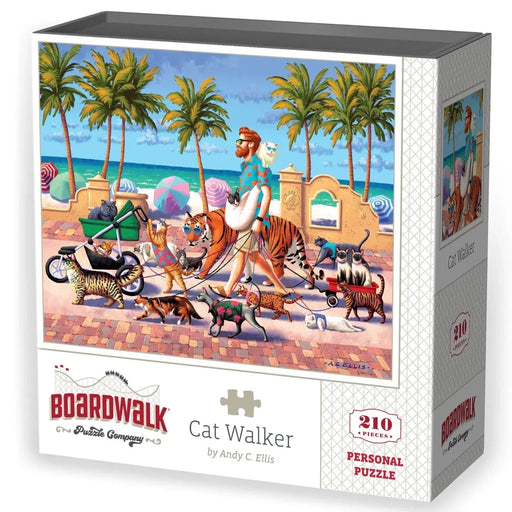 Cat Walker 210 Piece Jigsaw Puzzle Boardwalk - for just $11.99! 
