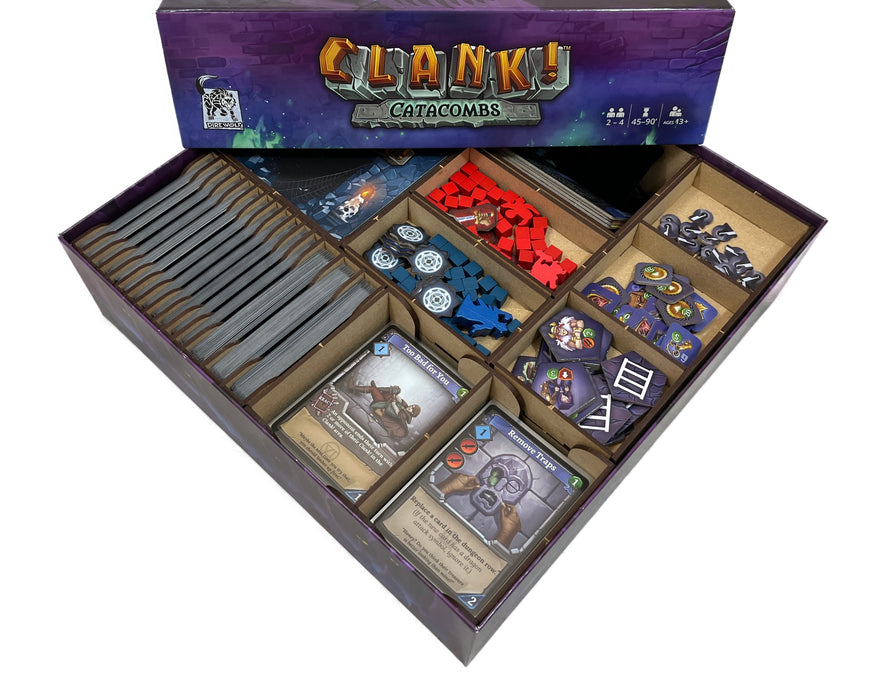 Clank! Catacombs Board Game Organizer Insert - for just $34.99! 
