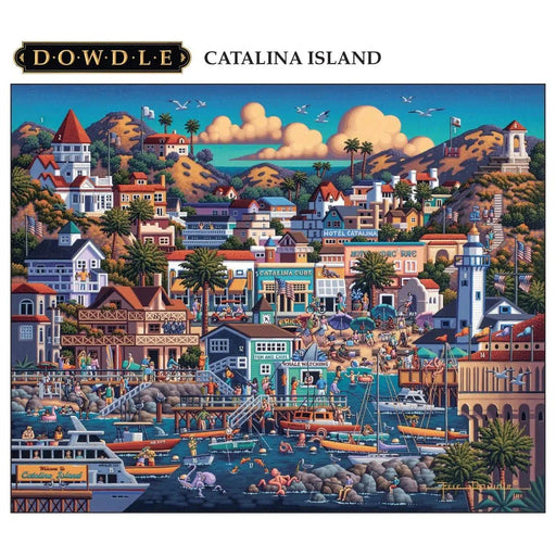 Catalina Island 1000 Piece Jigsaw Puzzle Dowdle - for just $21.99! 