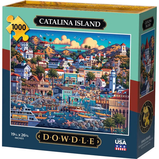 Catalina Island 1000 Piece Jigsaw Puzzle Dowdle - for just $21.99! 