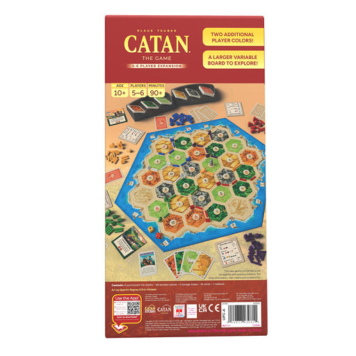 Catan: 5-6 Player Expansion (6th Edition) - for just $29.99! 