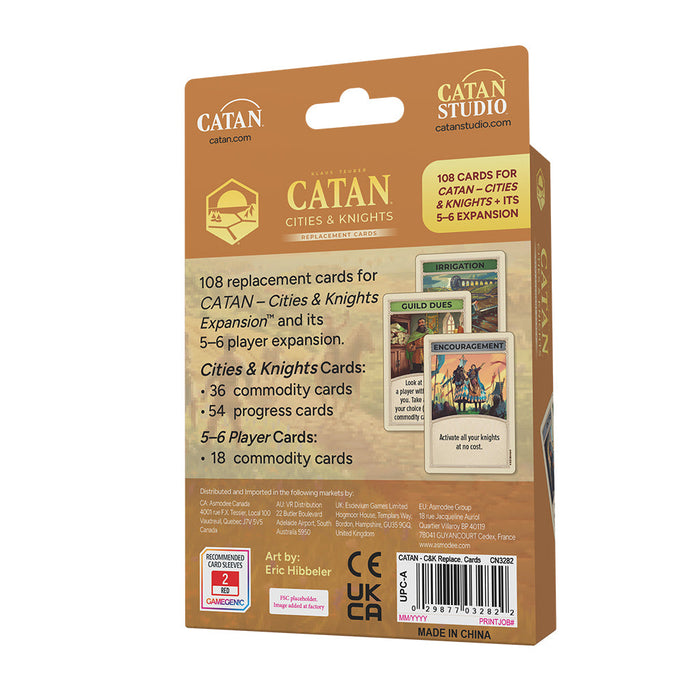 Catan: Cities & Knights Replacement Cards - for just $13.99! 