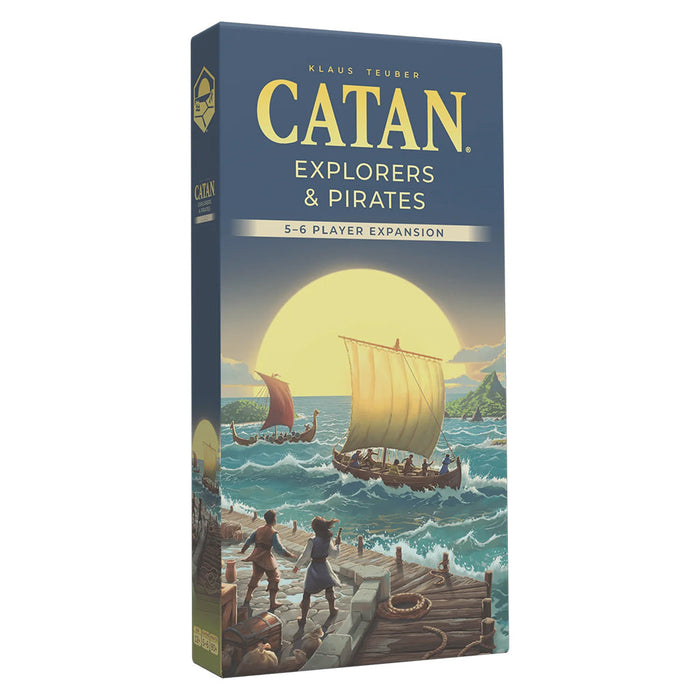 Catan: Explorers & Pirates 5-6 Player Expansion (6th Edition) - for just $37.99! 