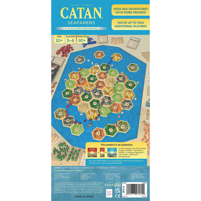 Catan: Seafarers 5-6 Player Expansion (6th Edition) - for just $29.99! 
