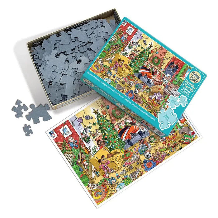 Catching Santa 350 Piece Family Jigsaw Puzzle Cobble Hill - for just $17.99! 