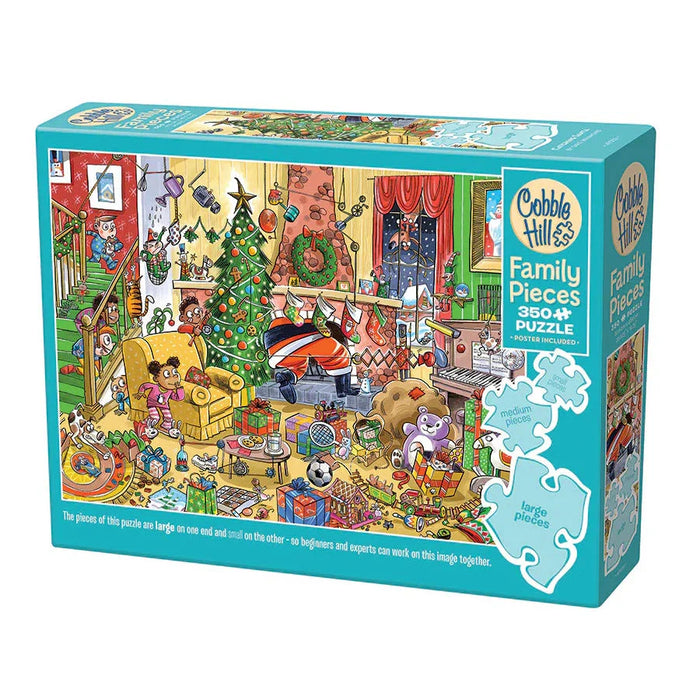 Catching Santa 350 Piece Family Jigsaw Puzzle Cobble Hill - for just $17.99! 