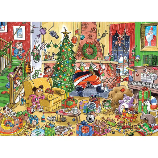 Catching Santa Doodle Town 1000 Piece Jigsaw Puzzle Cobble Hill - for just $19.99! 