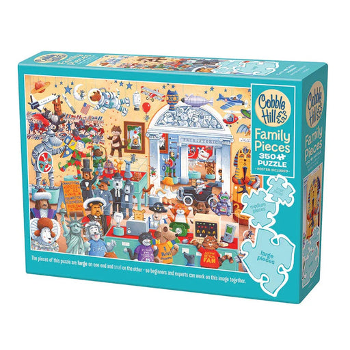 Cats & Dog Museum 350 Piece Family Jigsaw Puzzle Cobble Hill - for just $17.99! 