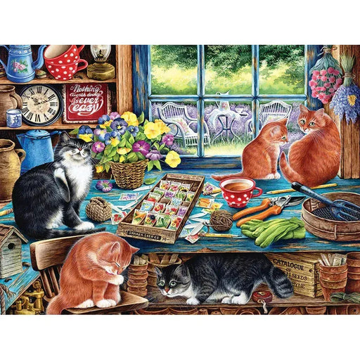 Cats Retreat 1000 Piece Jigsaw Puzzle Jack Pine - for just $14.99! 