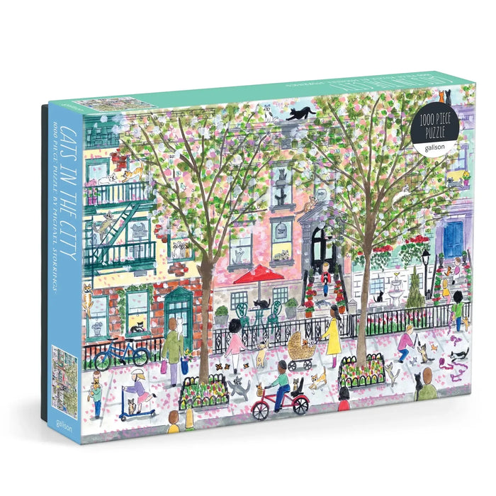 Cats in the City 1000 Piece Jigsaw Puzzle Galison - for just $19.99! 