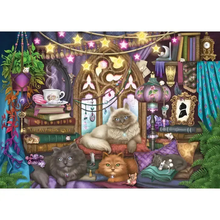 Cats in the Library 1000 Piece Jigsaw Puzzle Peter Pauper - for just $19.99! 