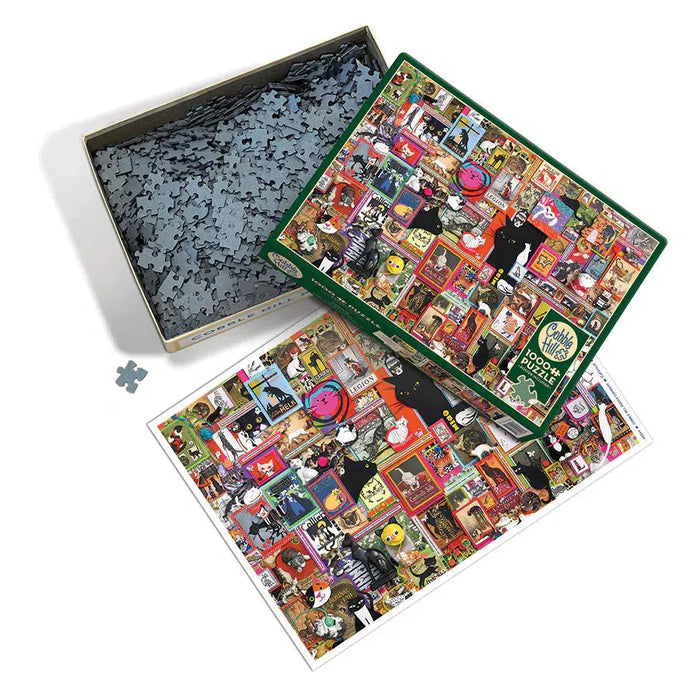 Catsville 1000 Piece Jigsaw Puzzle Cobble Hill - for just $19.99! 