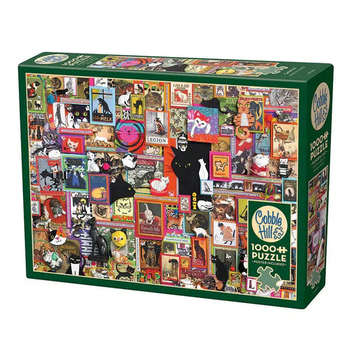 Catsville 1000 Piece Jigsaw Puzzle Cobble Hill - for just $19.99! 