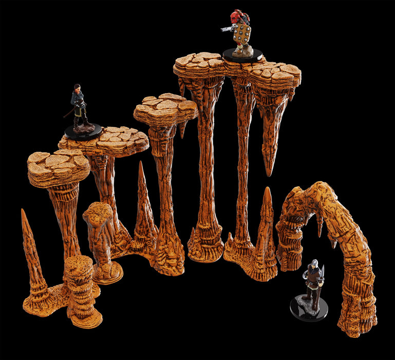 WarLock Tiles: Expansion Pack - Stalactites & Stalagmites - for just $79.99! 
