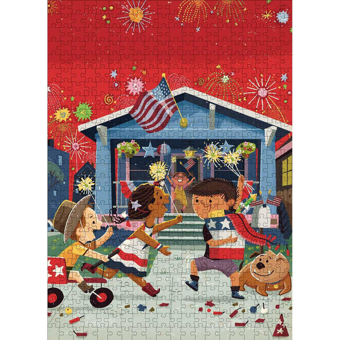 Celebrate America 500 Piece Jigsaw Puzzle Gibbs Smith - for just $17.99! 