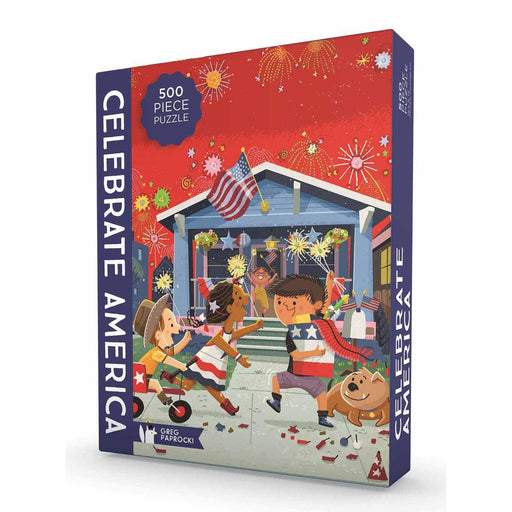 Celebrate America 500 Piece Jigsaw Puzzle Gibbs Smith - for just $17.99! 
