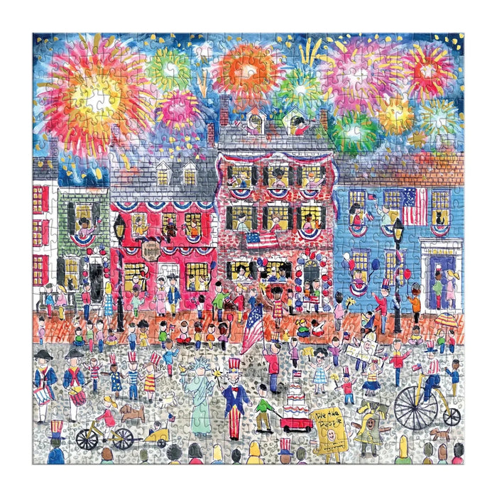 Celebrate The USA by Michael Storrings 500 Piece Jigsaw Puzzle Galison - for just $17.99! 