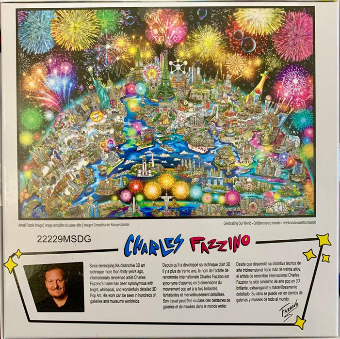 Celebrating Our World Pop Art 1000 Piece Jigsaw Puzzle Sure Lox - for just $14.99! 