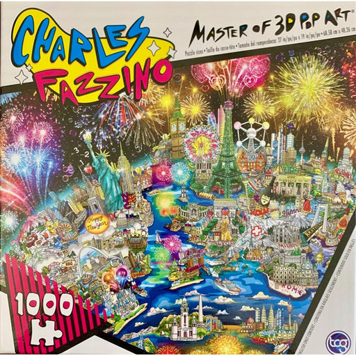 Celebrating Our World Pop Art 1000 Piece Jigsaw Puzzle Sure Lox - for just $14.99! 