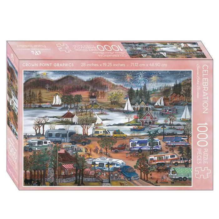 Celebration 1000 Piece Soft Touch Jigsaw Puzzle Crown Point - for just $19.99! 