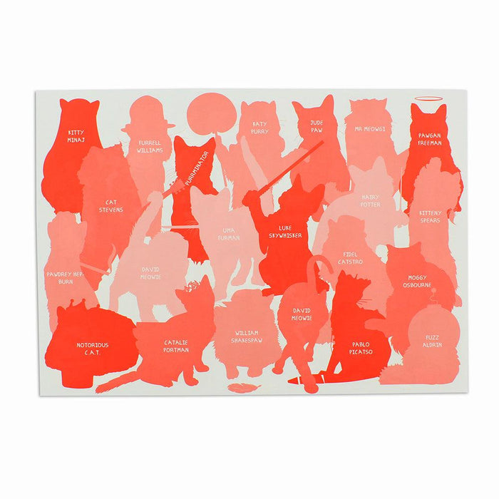 Celebri Cats 1000 Piece Jigsaw Puzzle Ginger Fox - for just $19.99! 