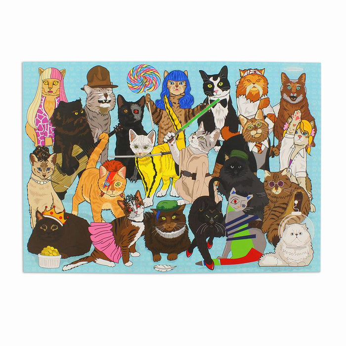 Celebri Cats 1000 Piece Jigsaw Puzzle Ginger Fox - for just $19.99! 
