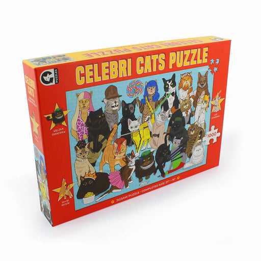 Celebri Cats 1000 Piece Jigsaw Puzzle Ginger Fox - for just $19.99! 