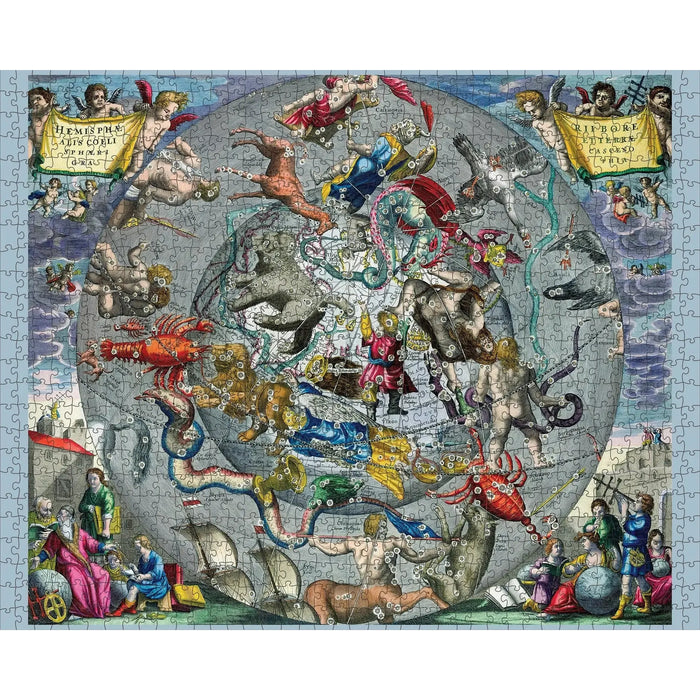 Celestial Atlas by Andreas Cellarius 1000 Piece Jigsaw Puzzle Pomegranate - for just $24.99! 