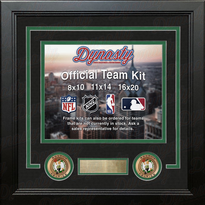 Boston Celtics Custom NBA Basketball 8x10 Picture Frame Kit (Multiple Colors) - for just $29.99! 