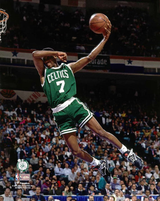 Dee Brown No-Look Dunk 1991 Slam Dunk Contest Boston Celtics 8" x 10" Basketball Photo - for just $9.99! 